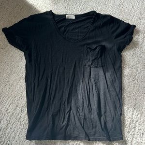 Anthropologie TLA Black Tee